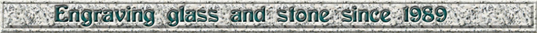 Cristal-Art engraving stone and glass